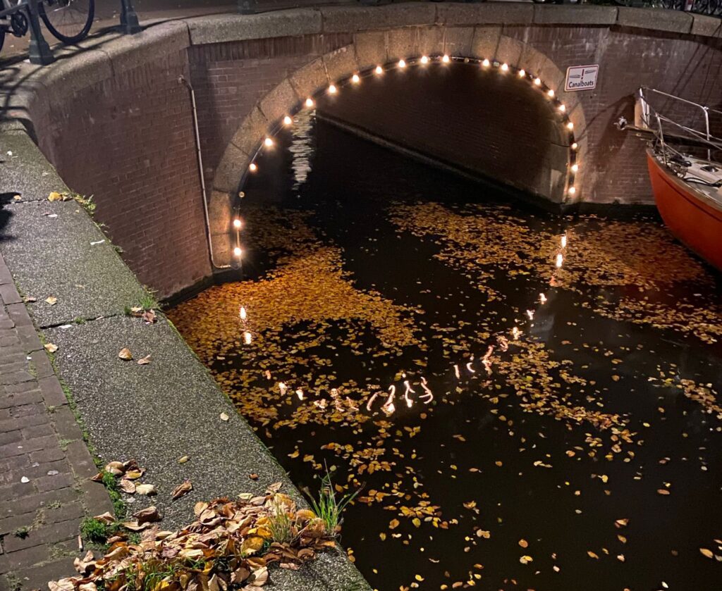 Amsterdam Light Festival in November