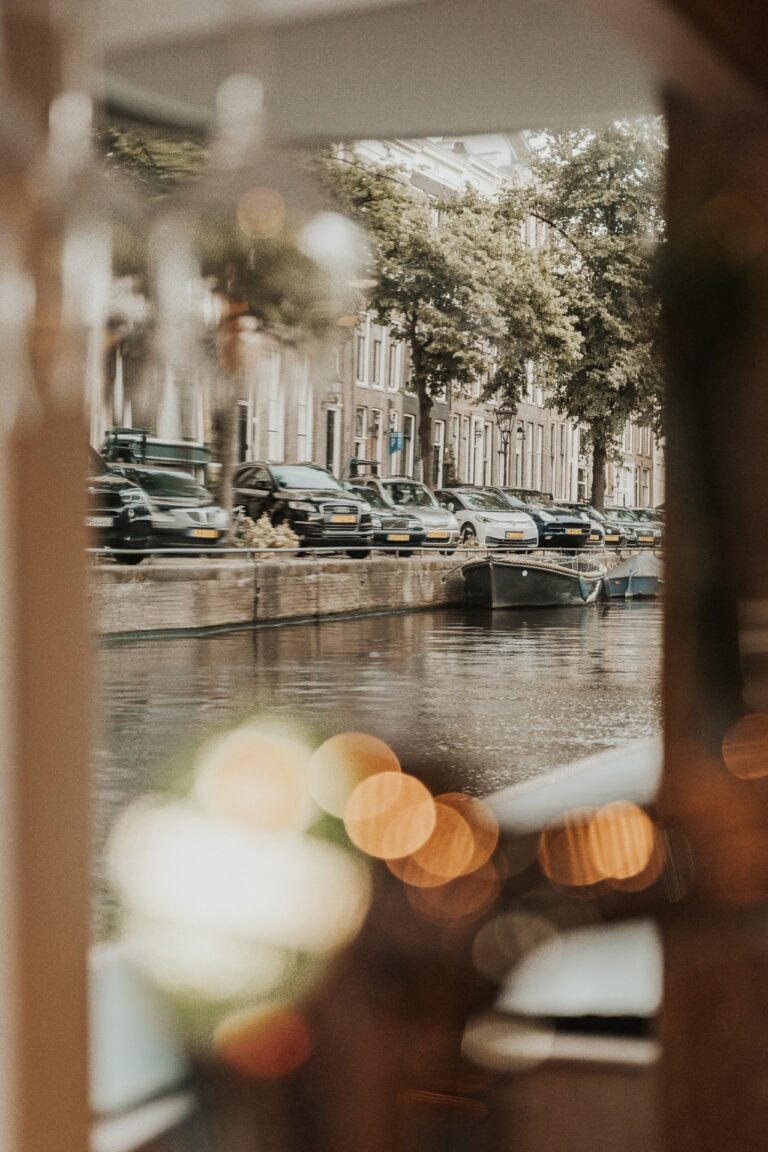 Canal view from Luxury boat Stan Huygens